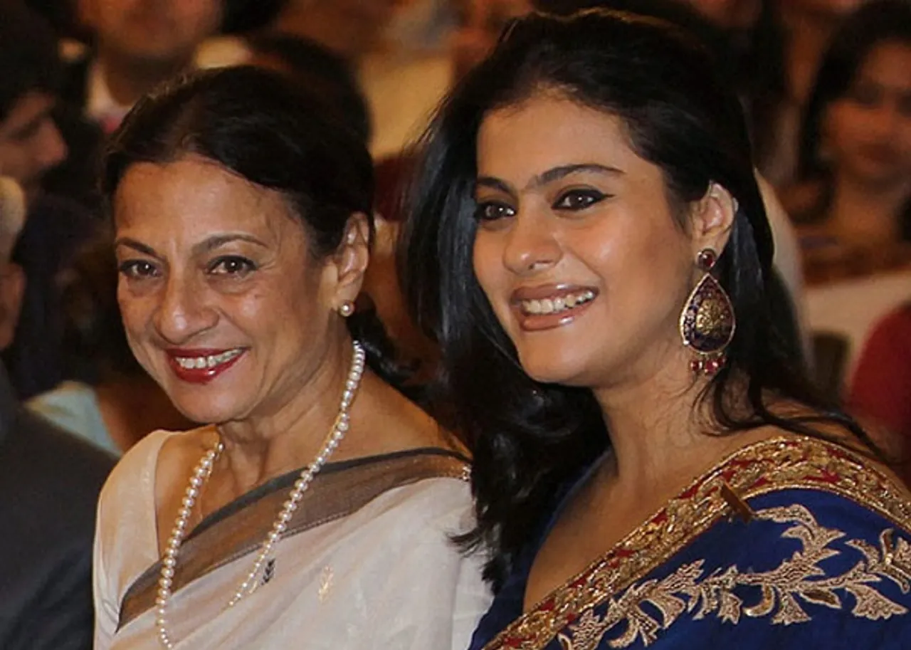 Tanuja and Kajol, Kajol father opposed marriage