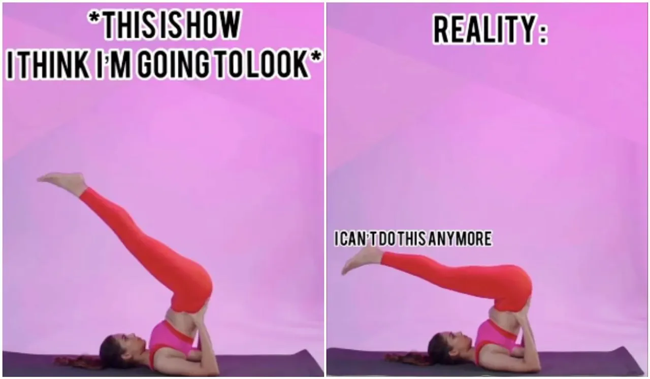 Mira Rajput yoga video