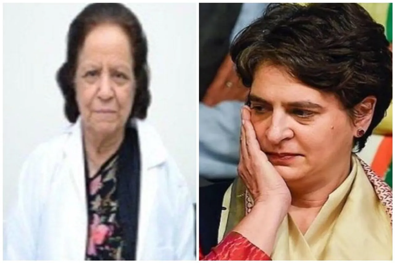 Leader To The End: Priyanka Gandhi Tweets About Death Of Gynaecologist Who Delivered Her