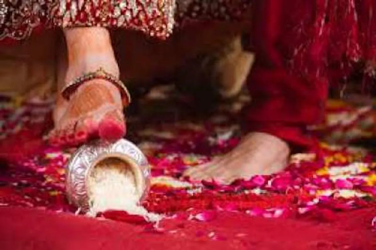 Forcing Daughters To Marry, groom backs out of wedding, Muslim family hosts hindu wedding, regressive wedding ritual, Twitter Hashtag Marriagestrike Bride Walks Out On Groom, child marriage in rajasthan, Marriage Rights of Indian Women, medical tests before marriage