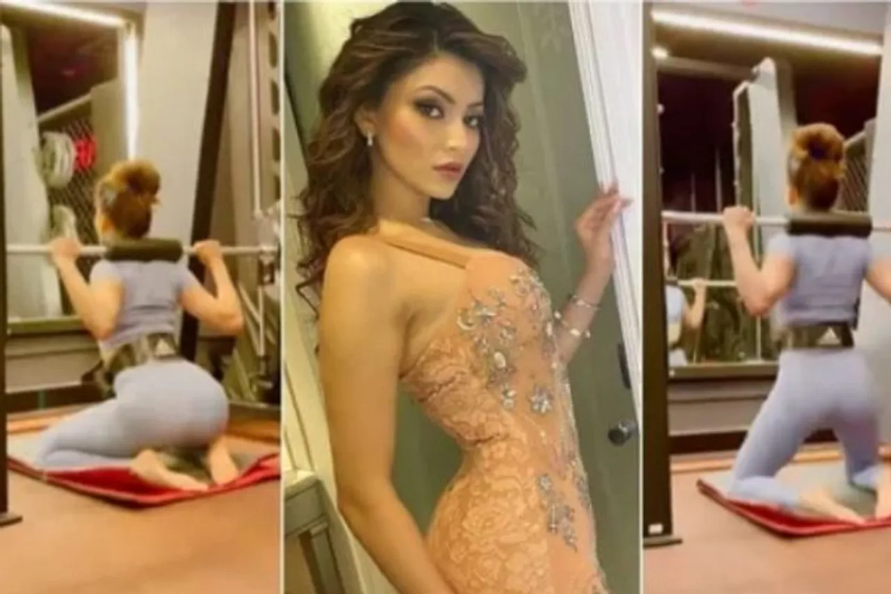 Urvashi Rautela workout