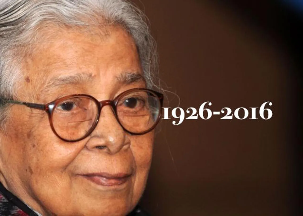 Renowned author and social activist Mahasweta Devi passes away