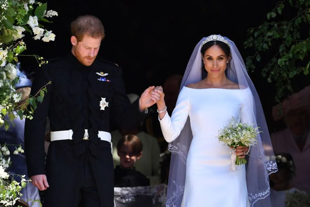 Meghan Harry anniversary ,Duke And Duchess Of Sussex Resign