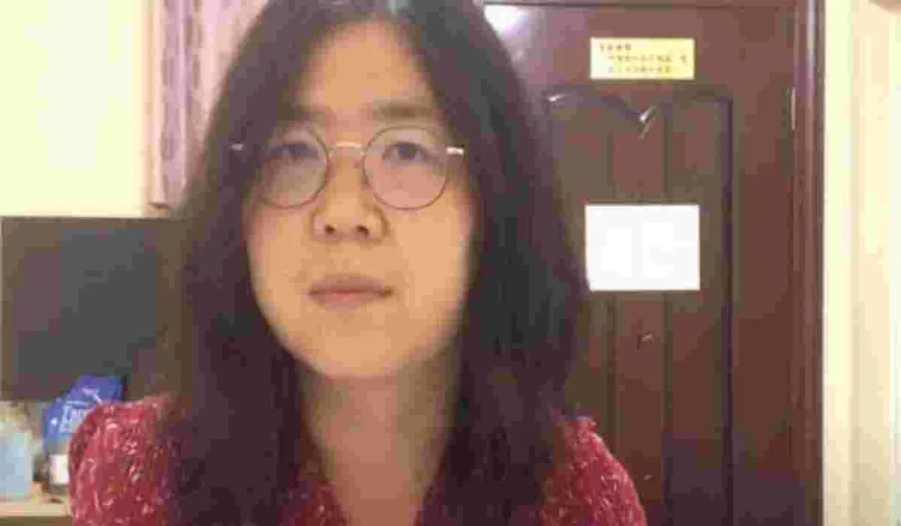 Zhang Zhan Face Trial Reporting Covid-19