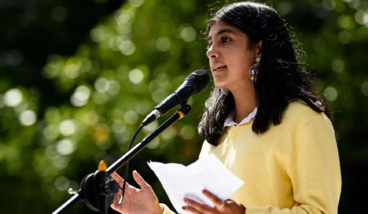 Indian-Origin Teen Climate Activist Anjali Sharma Is On A Crusade For Change In Australia