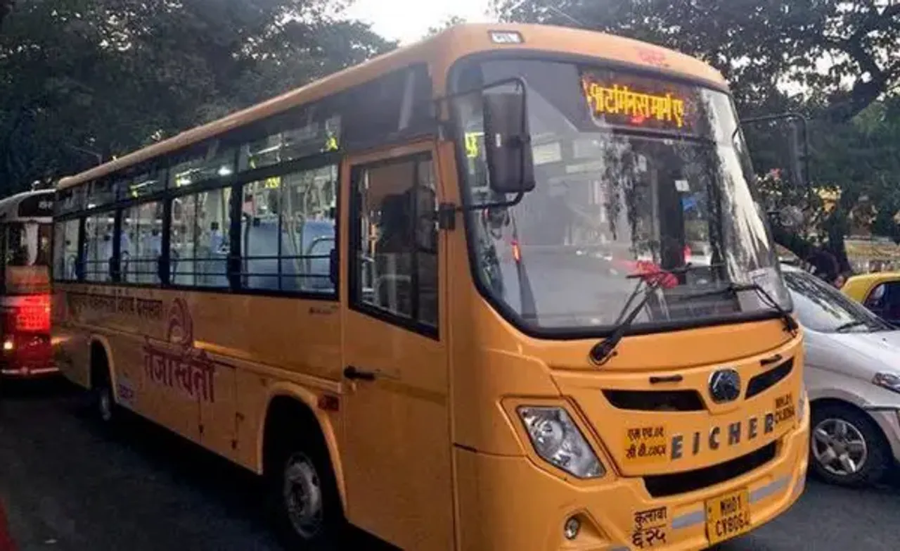 Mumbai: Yellow 'Tejaswini' Buses Plying On The Roads To Ensure Women Safety, Free Bus Rides For Women