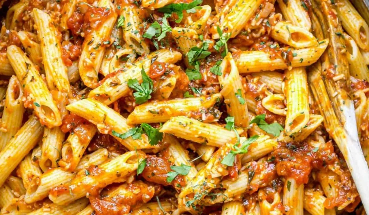 pasta-recipes-with-arrabiata-sauce, indian pasta recipes