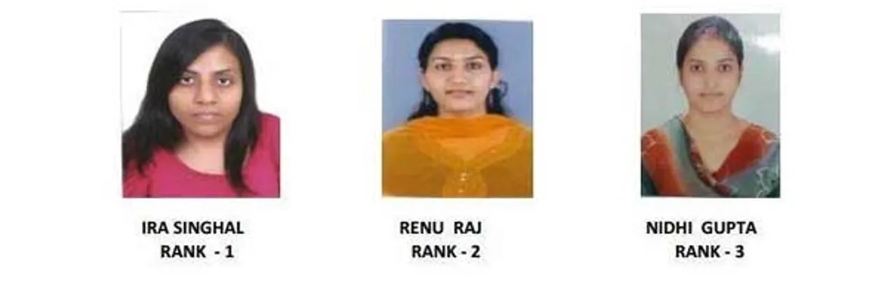 Women bag top ranks in Indian civil service exams