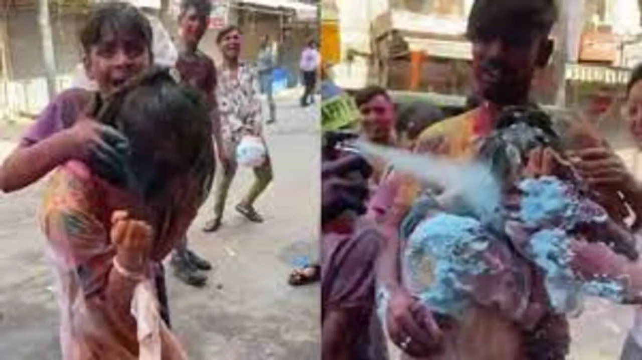 Japanese Woman Harassed On Holi In Delhi, Video Goes Viral