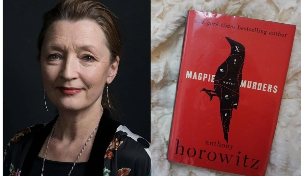 watch magpie murders online ,Lesley Manville Magpie Murders