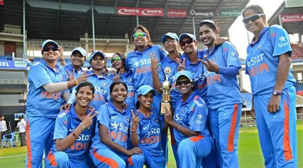 Women In Blue get Team of the Year Award at Indian Sports Honours