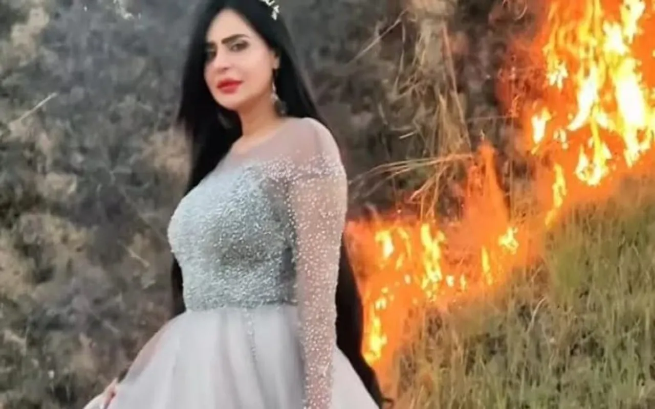 Who Is Humaira Asghar? Pakistani TikToker Star Gets Backlash For Posing By Forest Fire