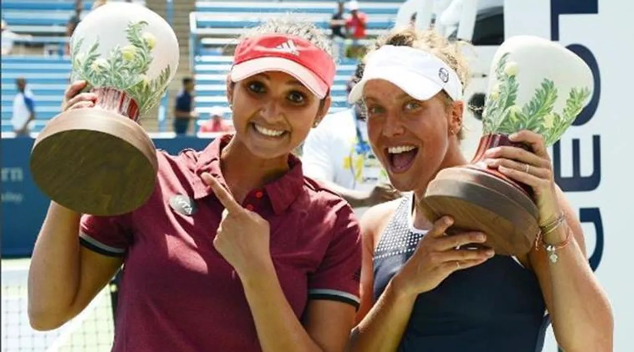 Sania Mirza and Barbora Strycova won their first match in the US Open