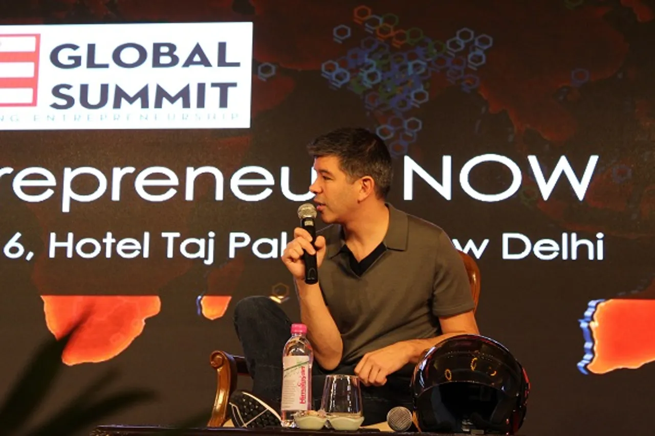Travis Kalanick Of Uber Gives Tips On Entrepreneurship