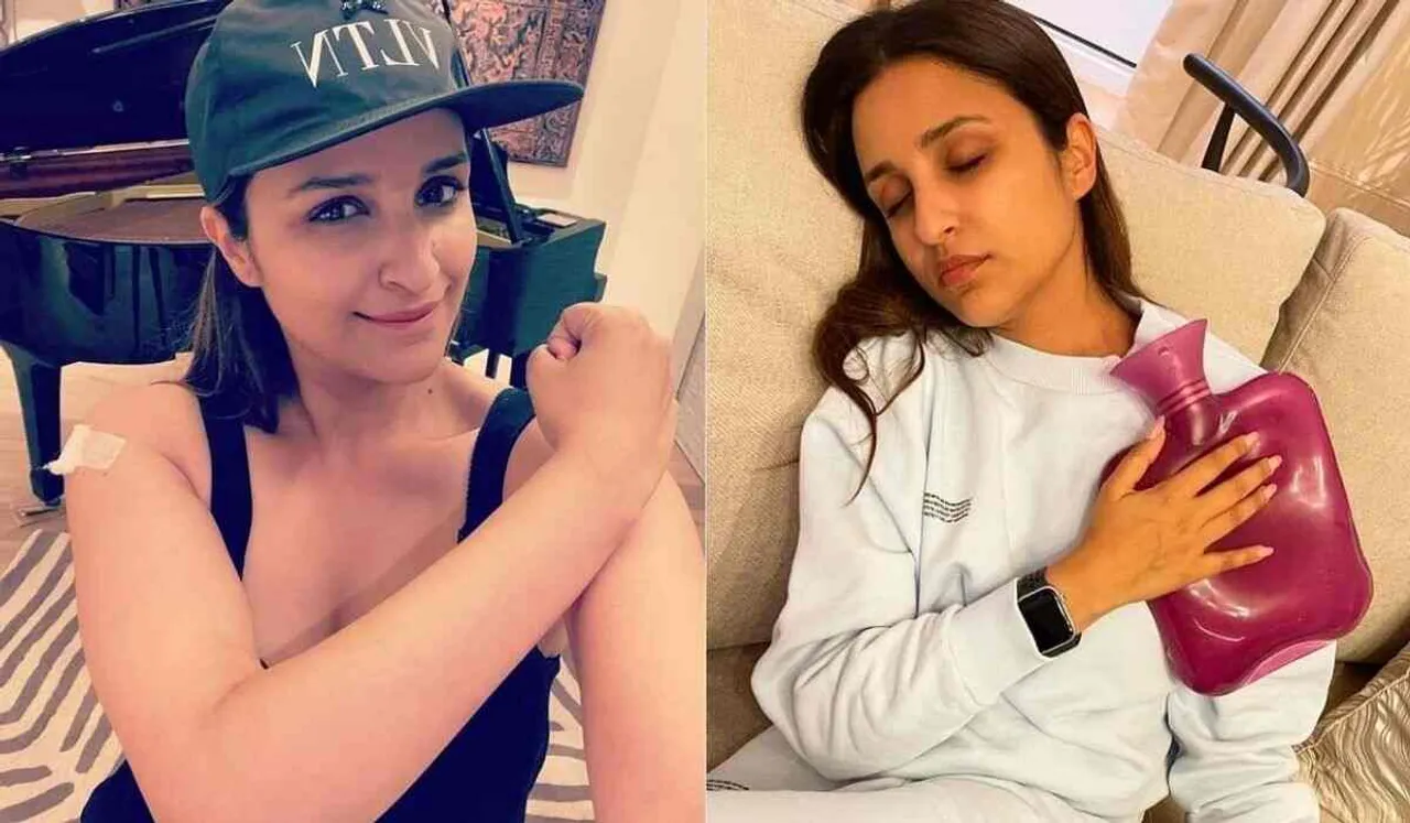 Parineeti Chopra vaccine ,Parineeti Chopra Shares Pictures Post-Pfizer shot