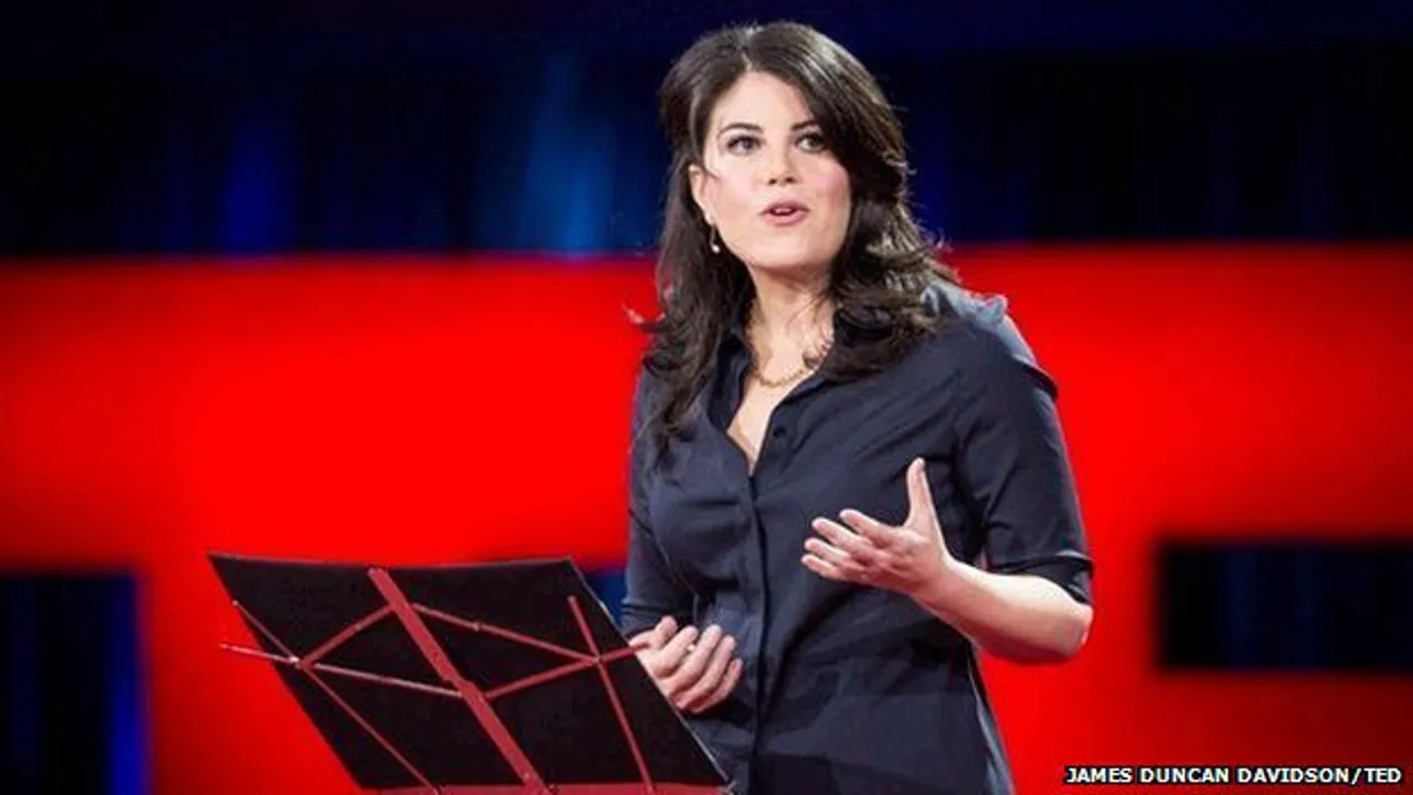 Monica Lewinsky gives a TED talk about her scandal and cyber bullying