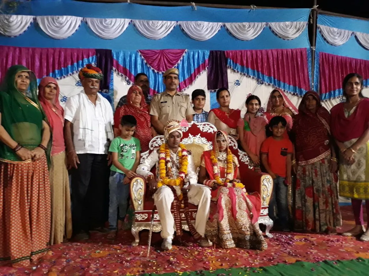 Rajasthan Cops Host Village Girl's Wedding