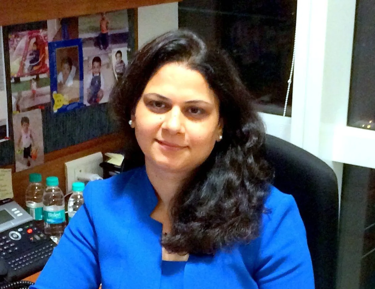   Notorious for livening up the somber world of a law-firm: Khaitan & Co's Kalpana Unadkat