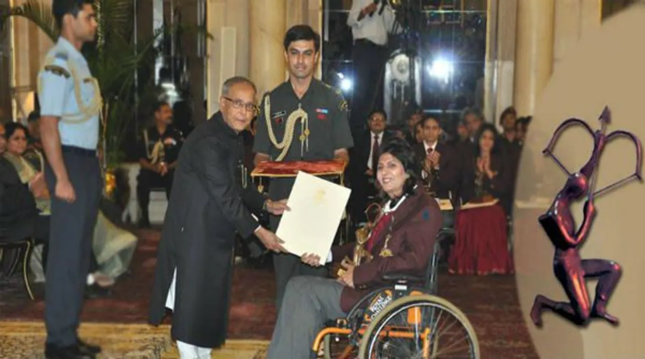 Deepa Malik - Arjuna Awardee in 2012