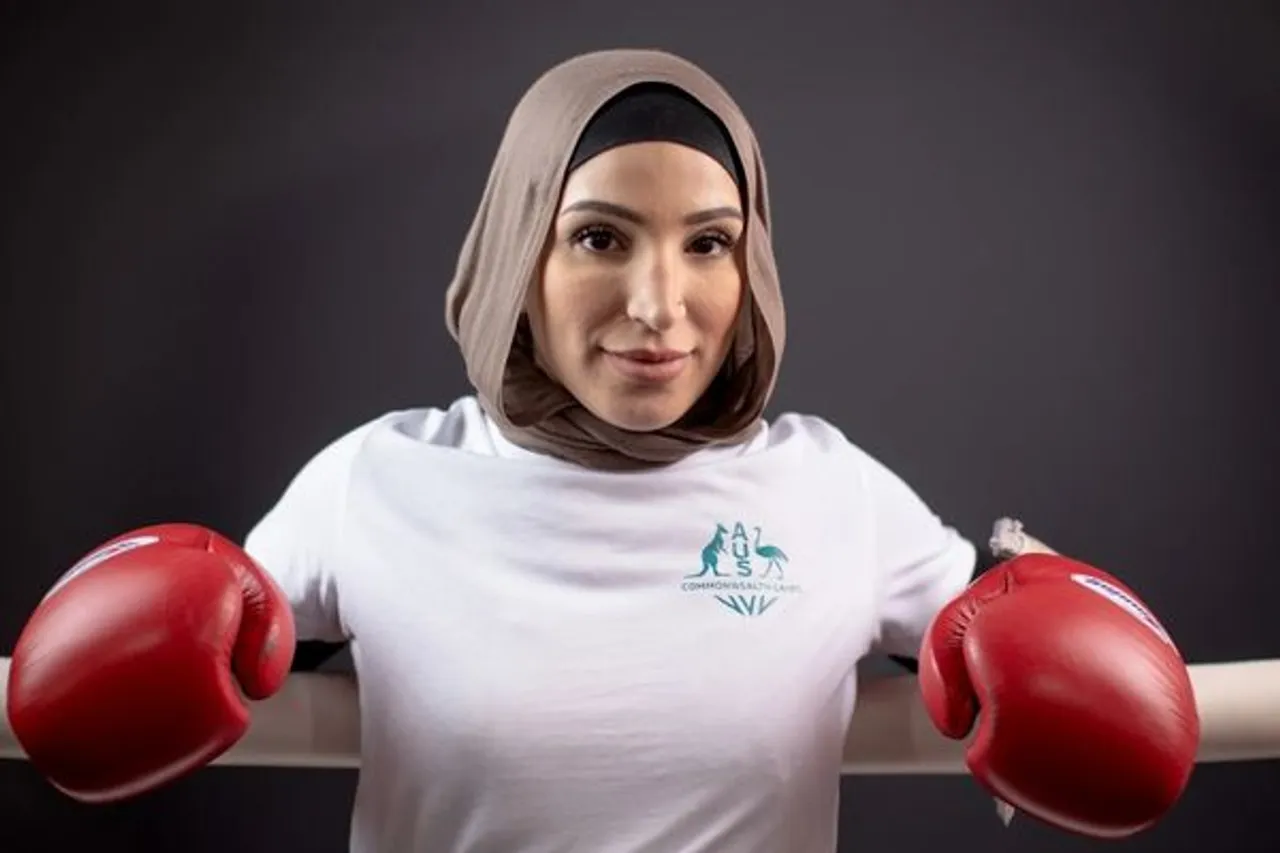 Meet Australia's First Muslim Hijabi Female Boxer, Tina Rahimi