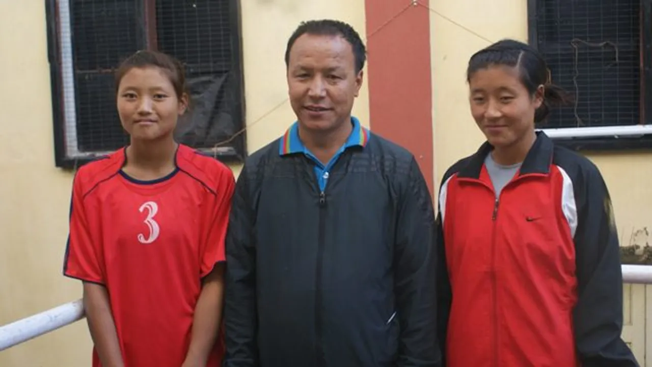 Football player Lako Phuti Bhutia wants to set an example for women   