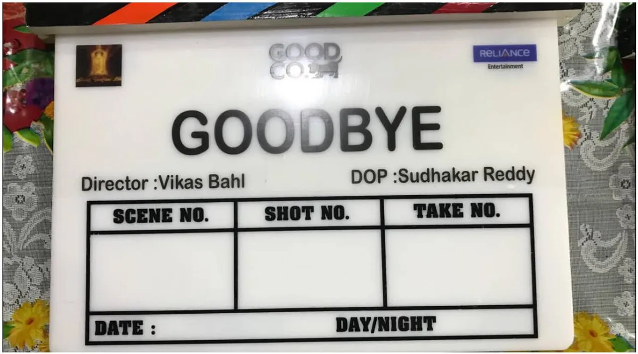 Goodbye film shooting Amitabh Bachchan Rashmika Mandana