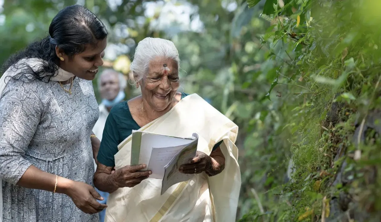 106-Year-Old Kuttiyamma To Take Her First Flight After Cracking Kerala's Literacy Mission