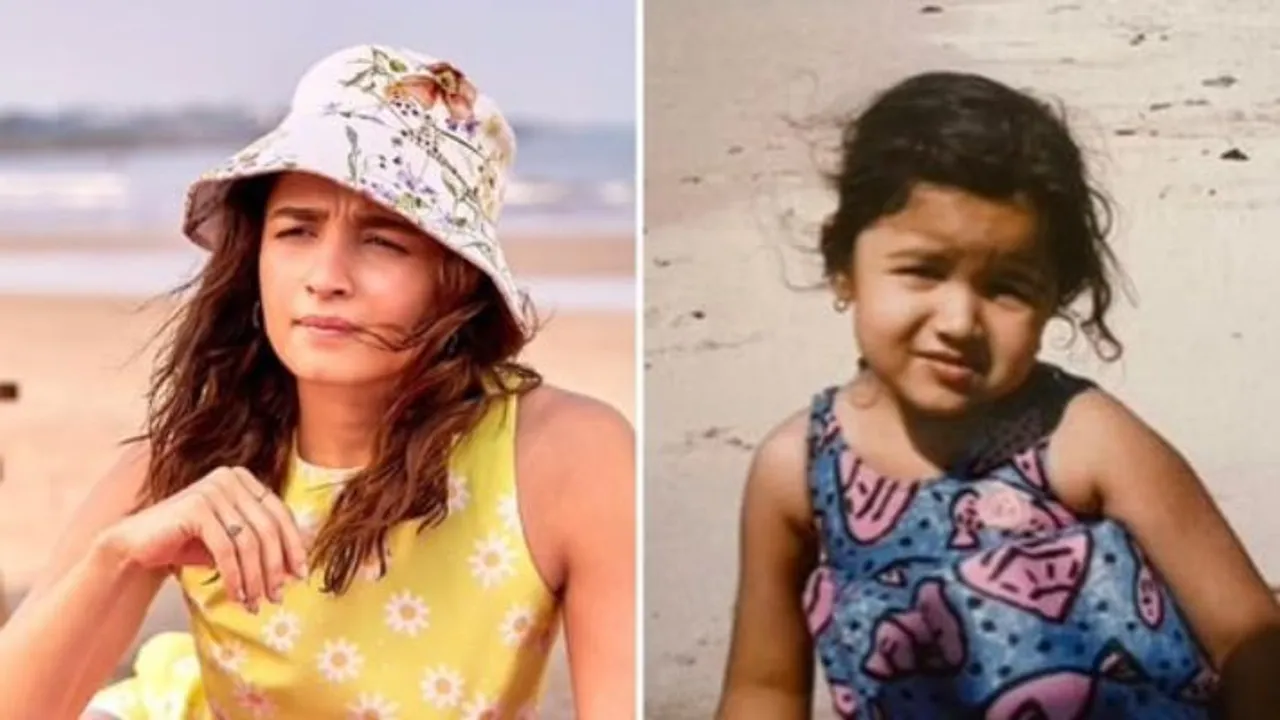 Alia Bhatt's Then And Now Pictures From Beach: Riddhima Kapoor Sahani, Jacqueline Fernandez Comment