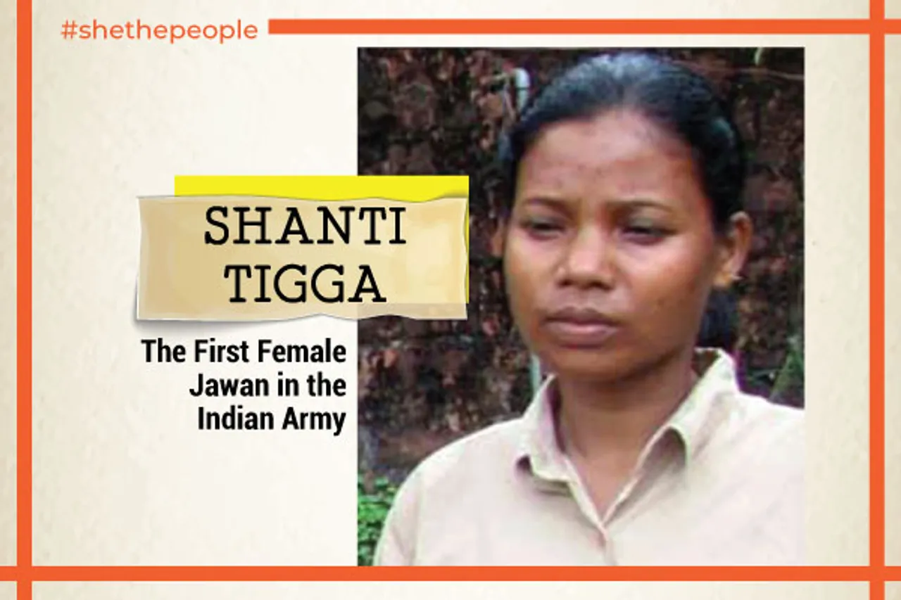 shanti tigga indian women in army