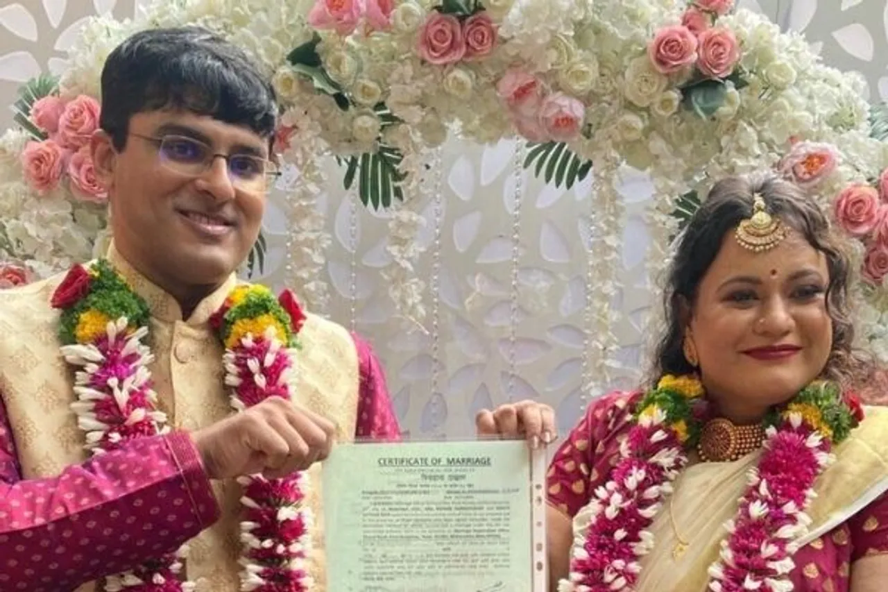 Pune Couple Takes NFT Vows At India's First Blockchain Wedding Officiated By Digital Priest
