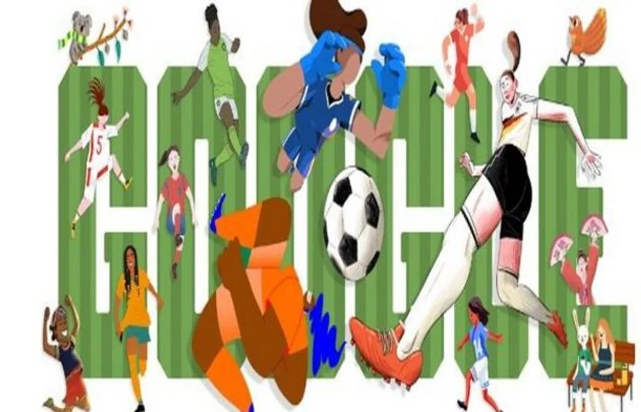 Google Dedicates Its Doodle To FIFA Women's World Championship