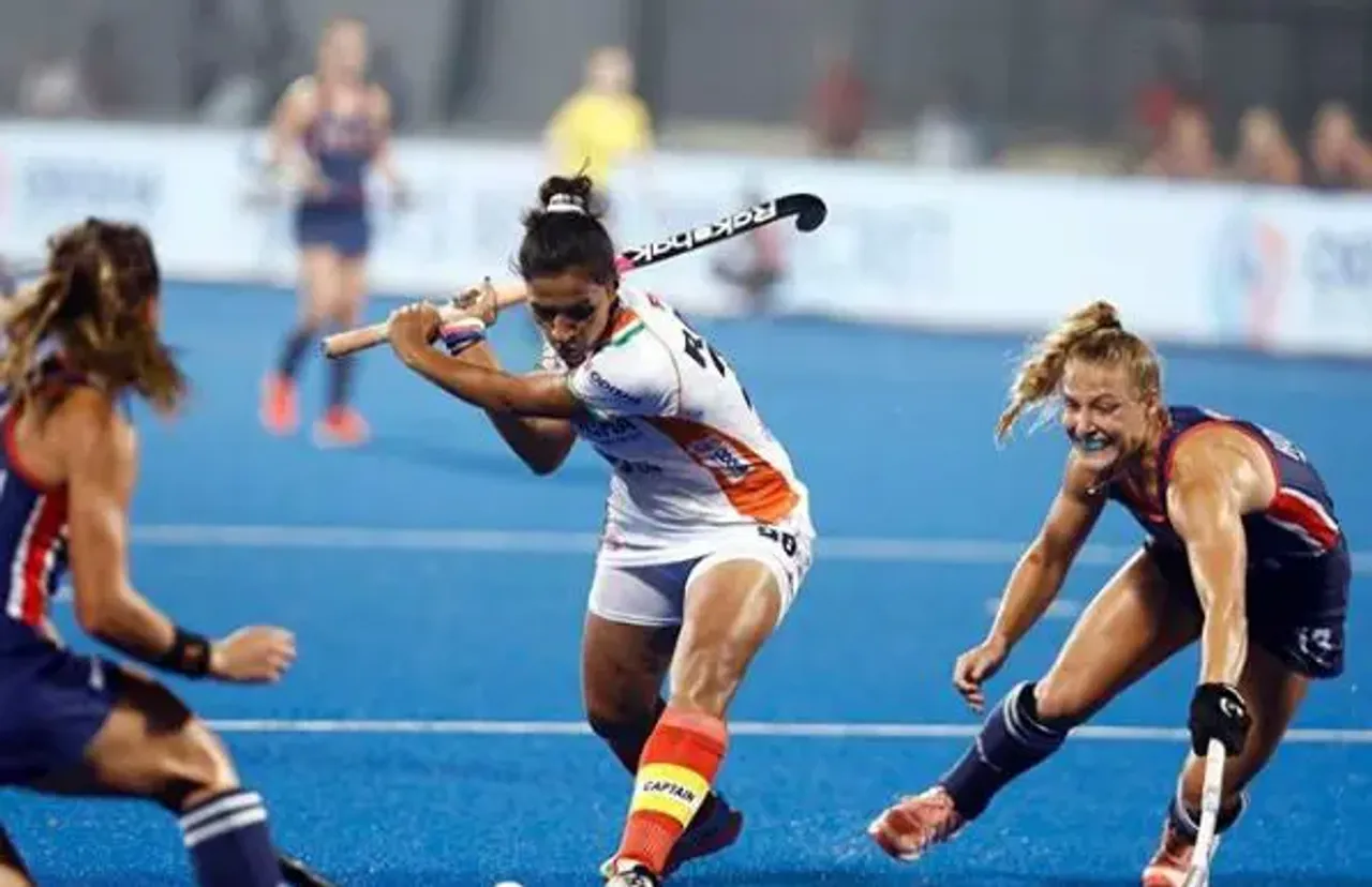 Hockey captain Rani Rampal, Hockey Team Draw With Argentina, Rani Rampal, Rani Rampal World Games Athlete Award, Rani Rampal Hockey Stadium