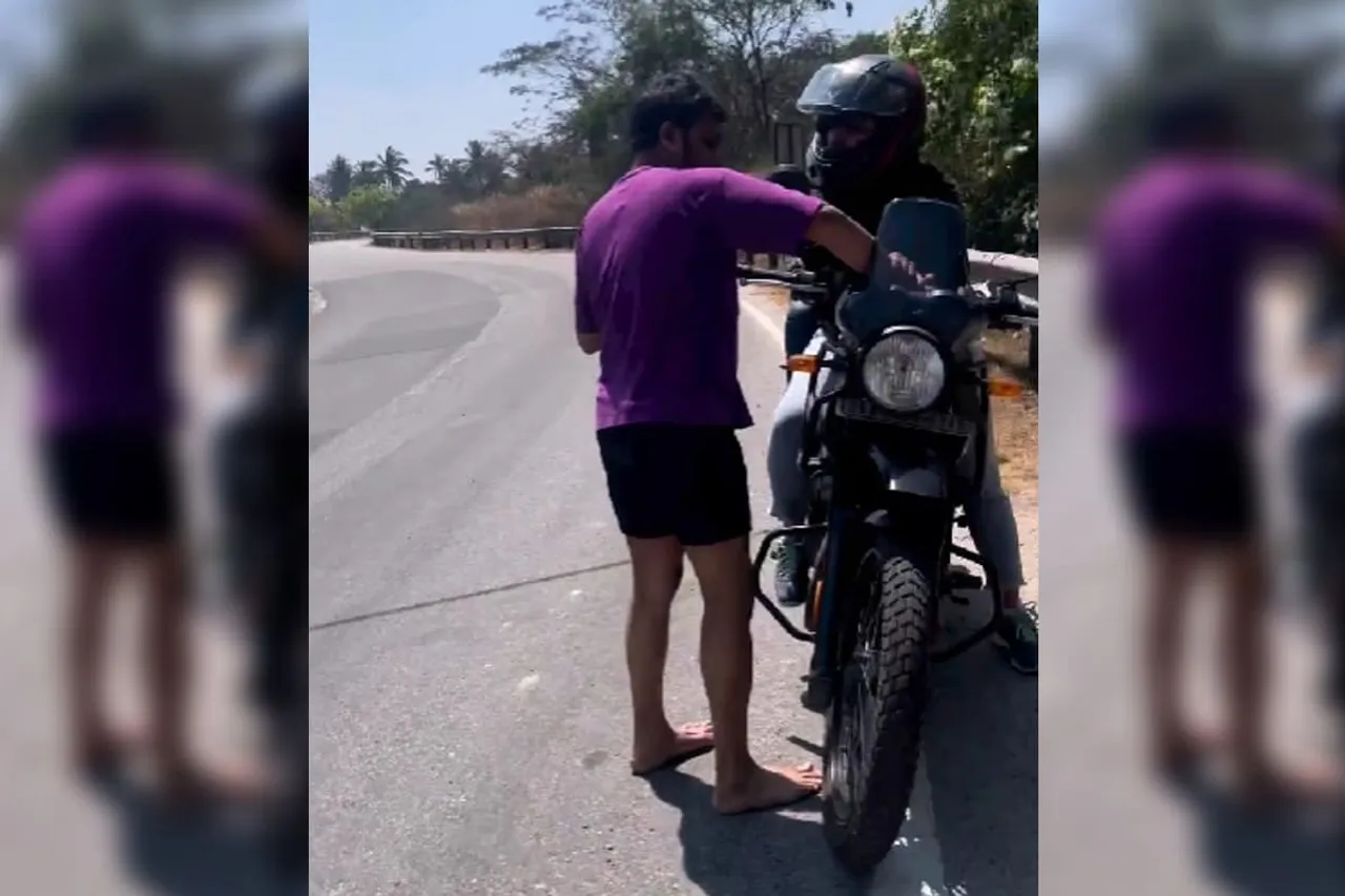 Women Bikers Harassed By Man In Bengaluru