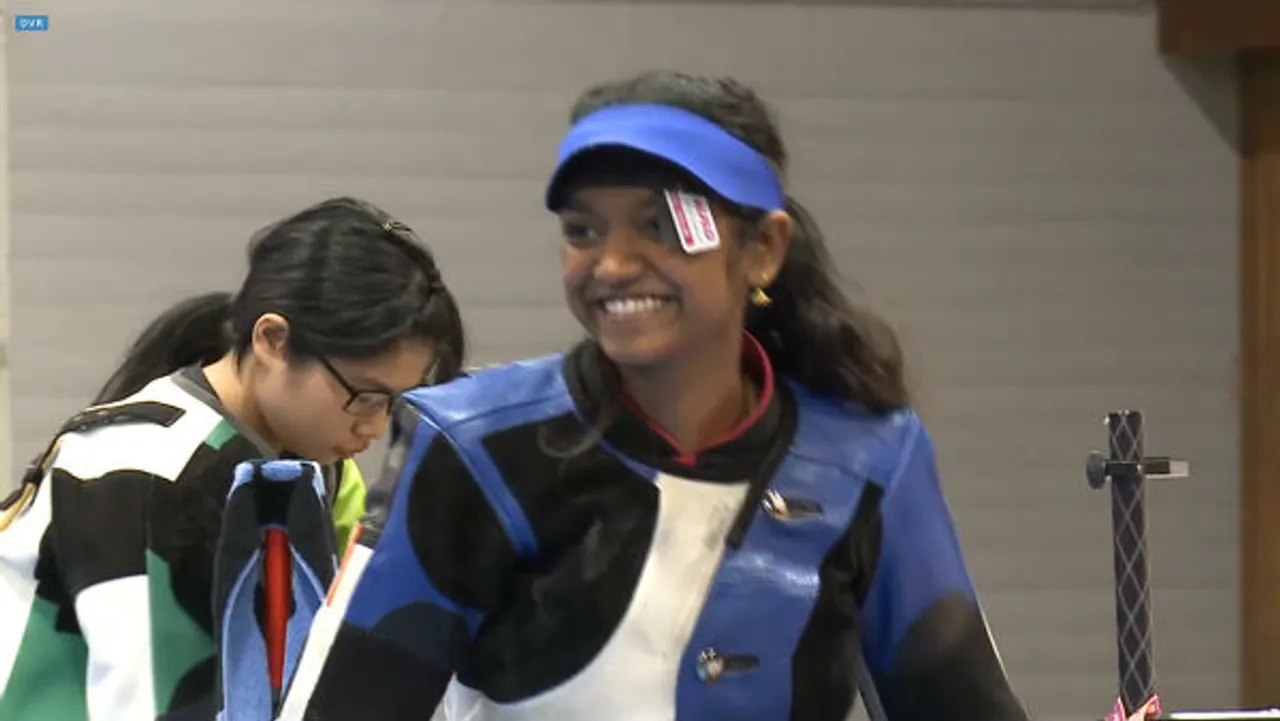 Elavenil Valarivan Bags Air Rifle Gold At ISSF Junior World Cup