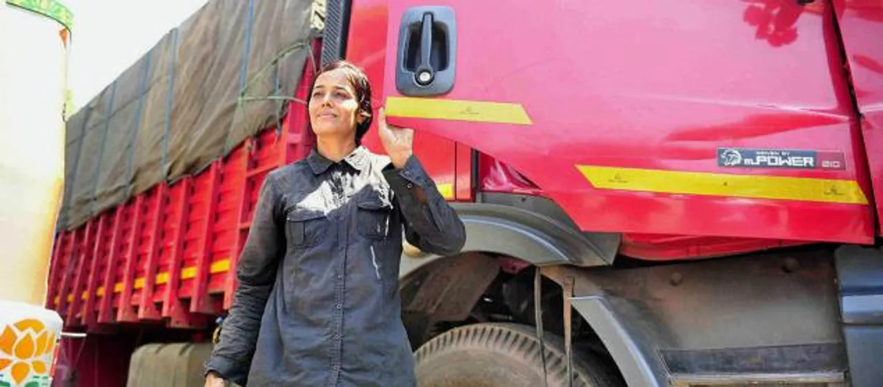 She studied law, took to truck driving: Yogita Raghuvansh 