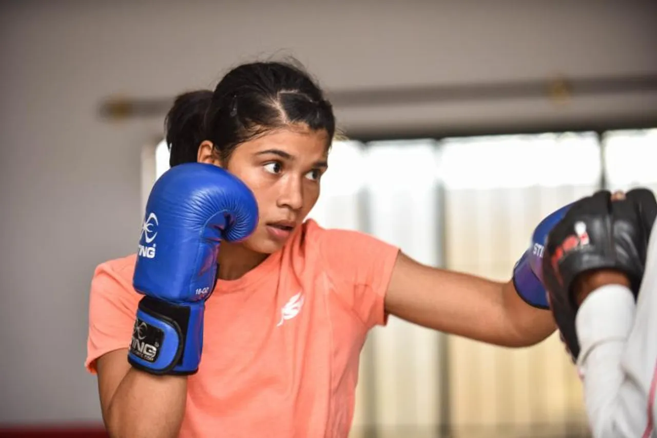 nikhat zareen wins gold