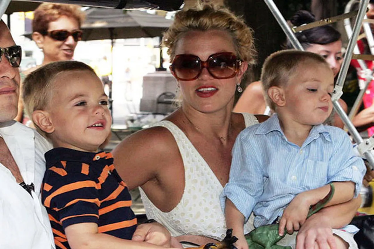 Britney Spears father, Britney Spears Row, Inspiring her sons: Britney Spears