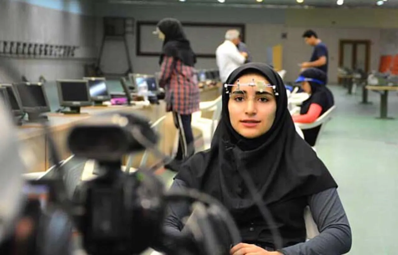 In A First, Iranian Woman Shooter Wins A World Cup Bronze