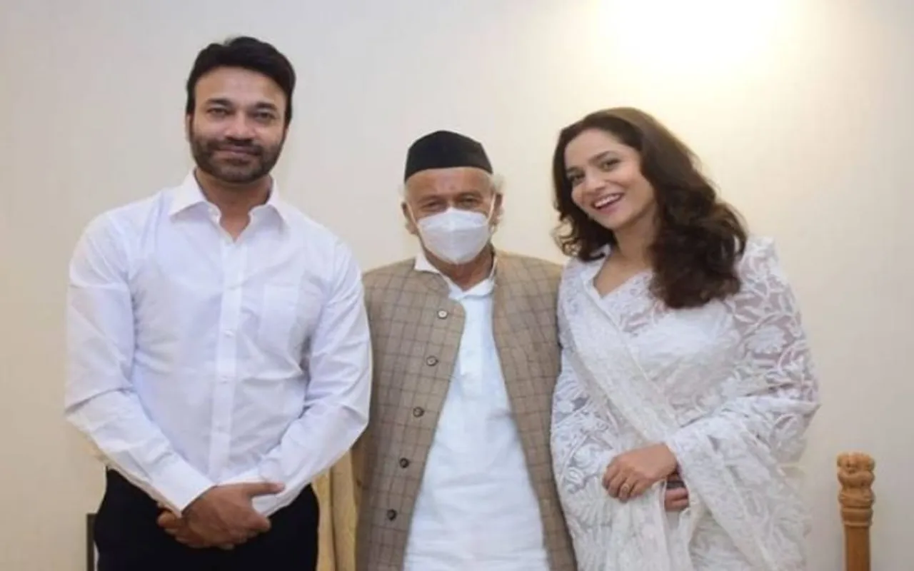 Ankita Lokhande And Vicky Jain Invite Governor Of Maharashtra To Their Wedding?