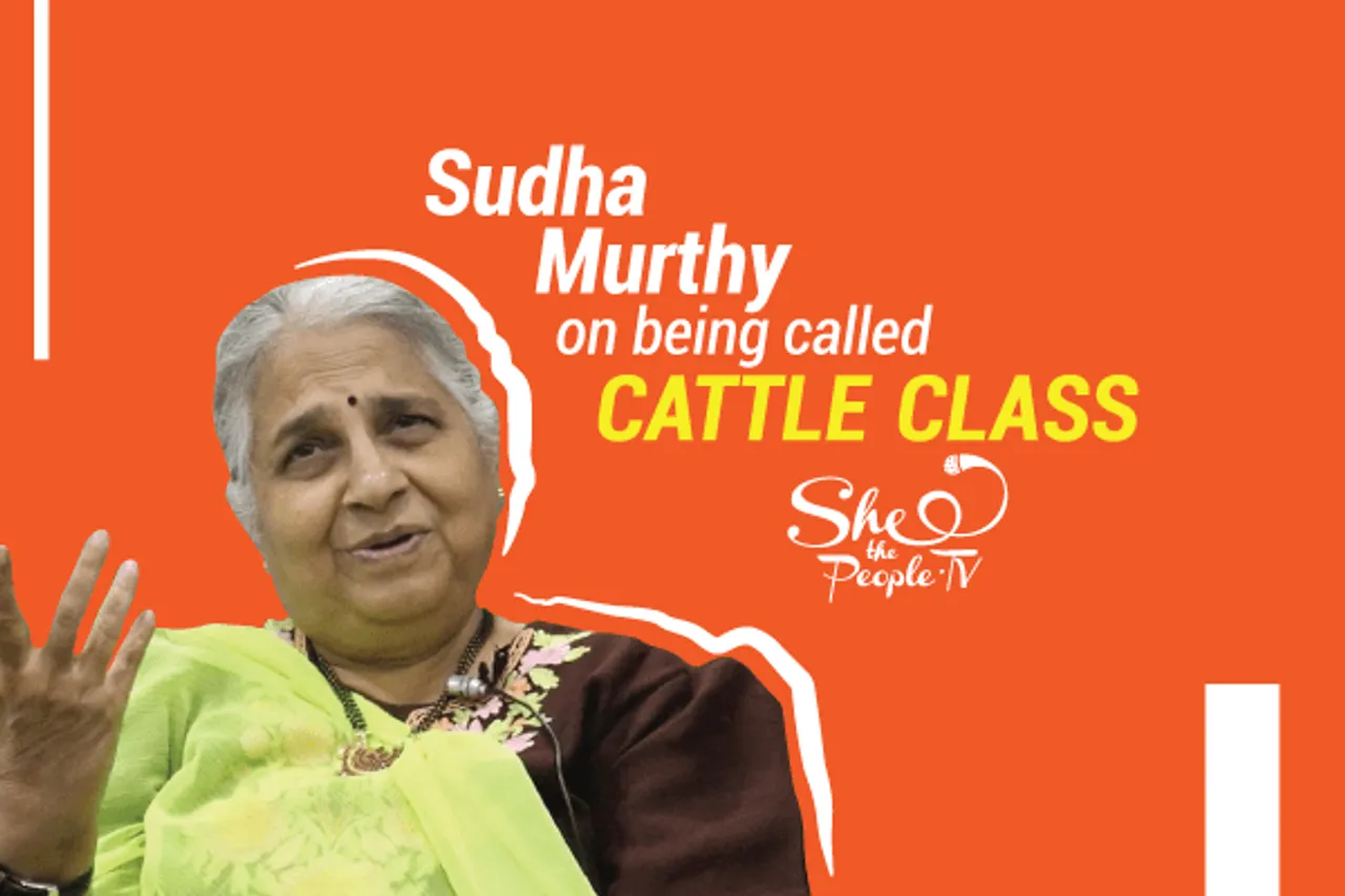 sudha murthy cattle class