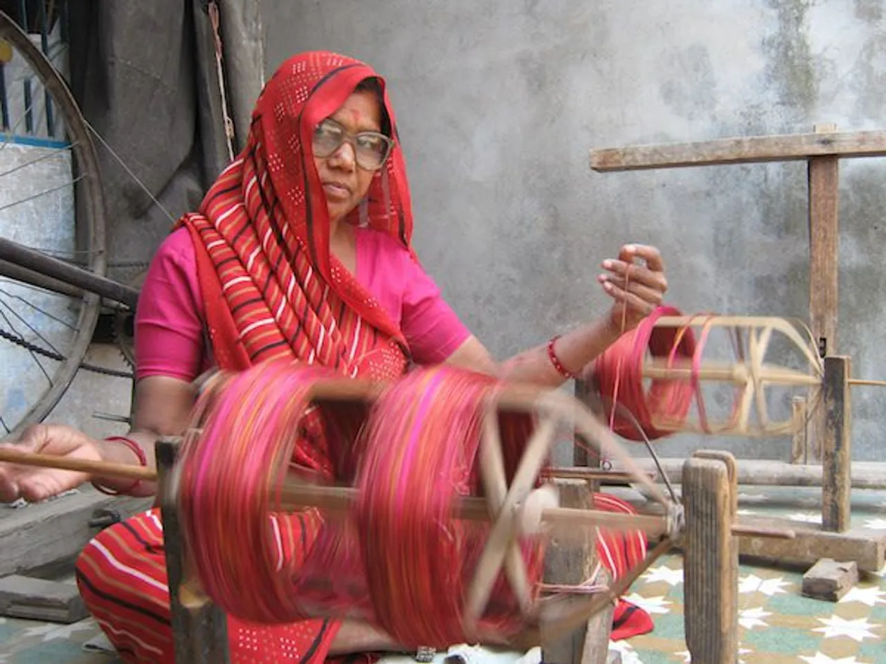 silk weaving