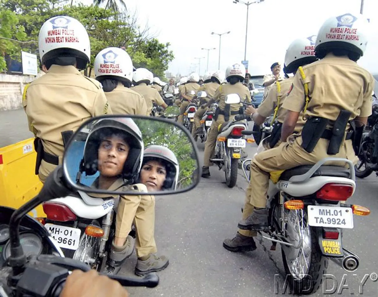 Delhi Gets First Batch Of Women Cops On Bikes