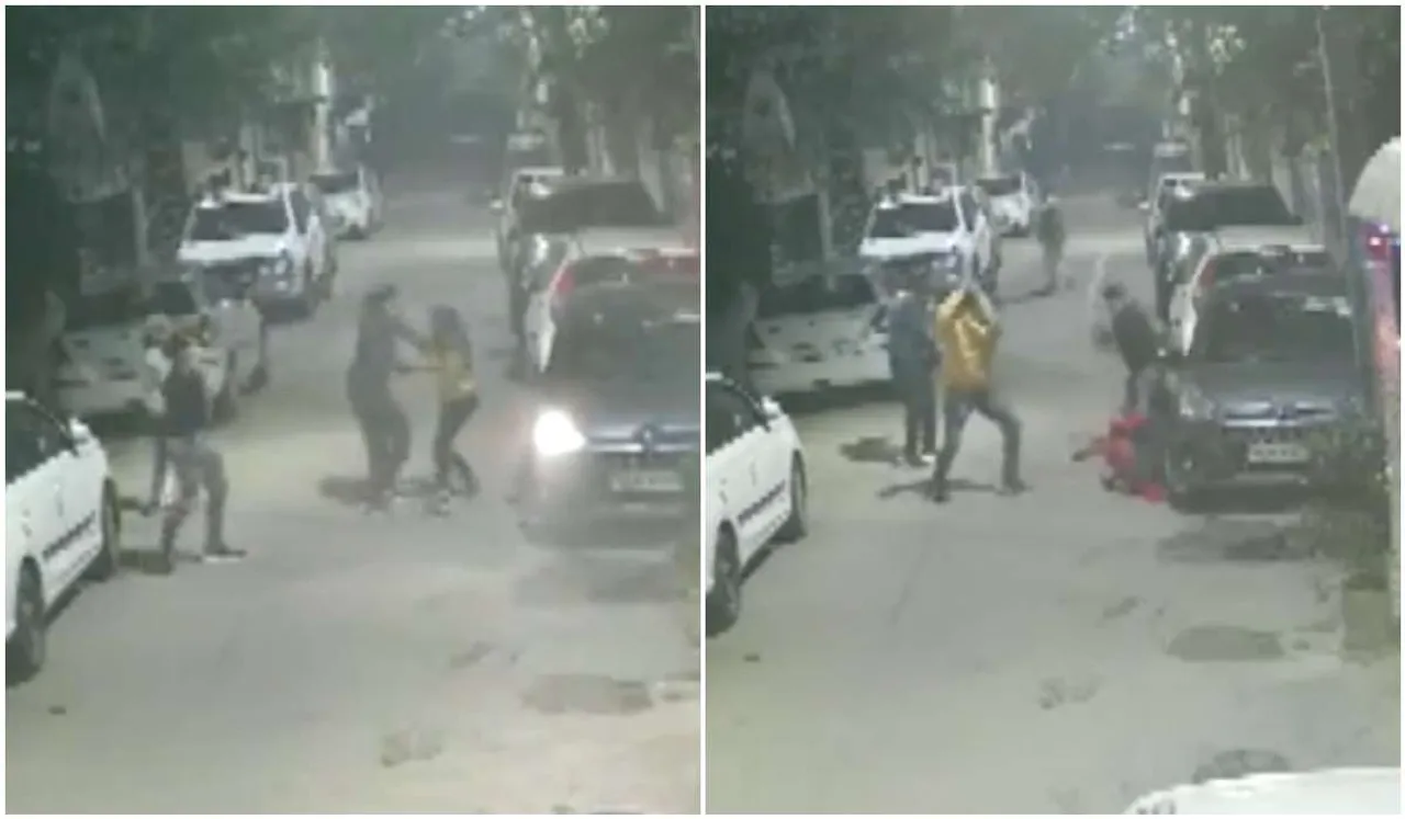 Shalimar Bagh Assault Case video, women assaulted in shalimar bagh