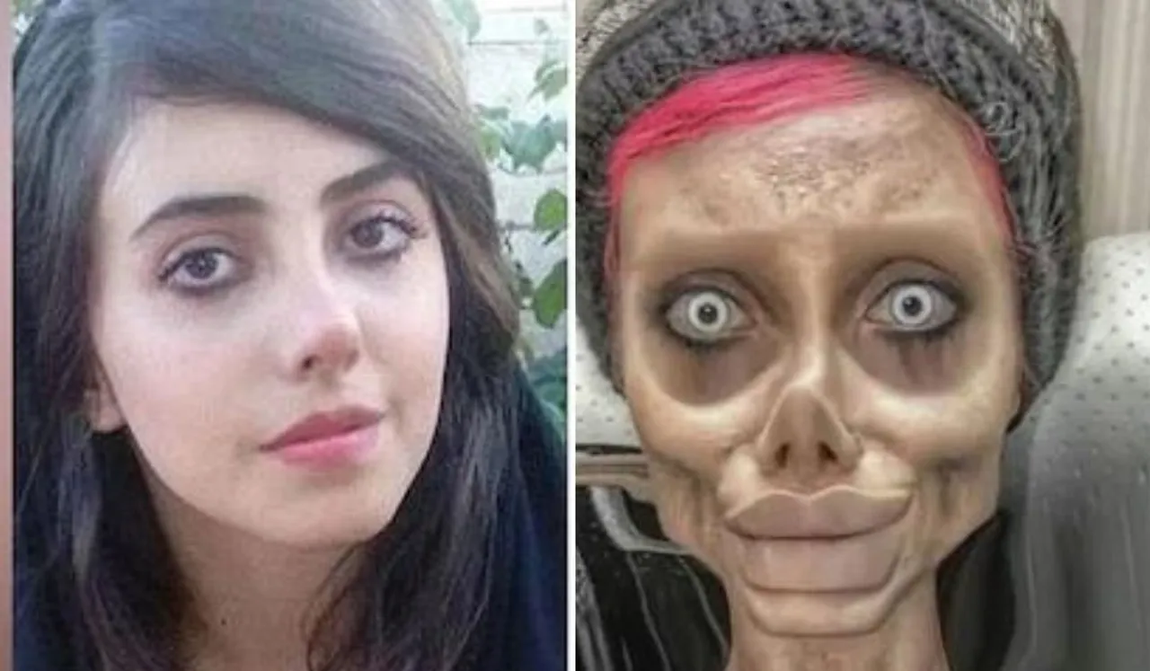 Who Is Sahar Tabar? Iran's 'Zombie Angelina Jolie' Reveals Real Face