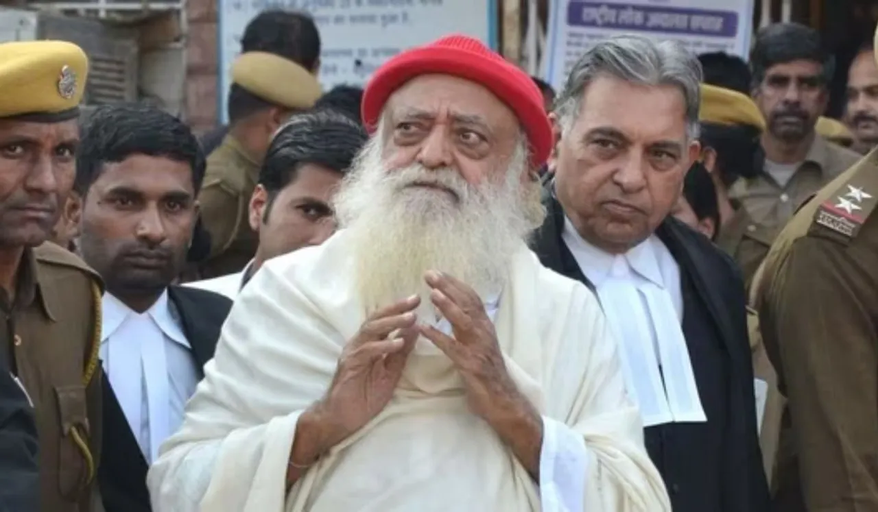 Asaram Bapu convicted of rape of a 33-year-old woman who filed a case against him in Gujarat in 2013. A Gandhinagar court awarded him life imprisonment in the case.
