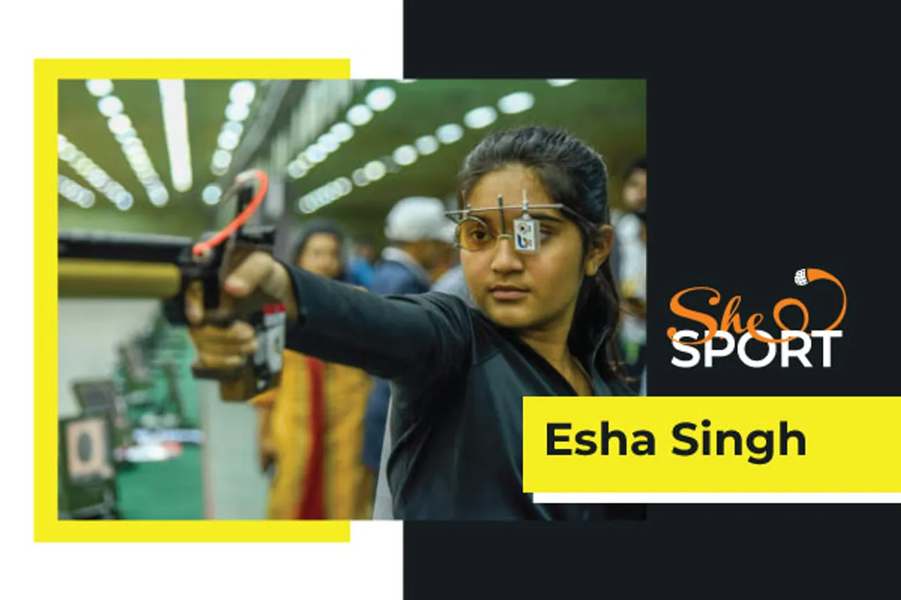 At 14, With Four Shooting Golds, Esha Singh Eyes 2022 Youth Olympics