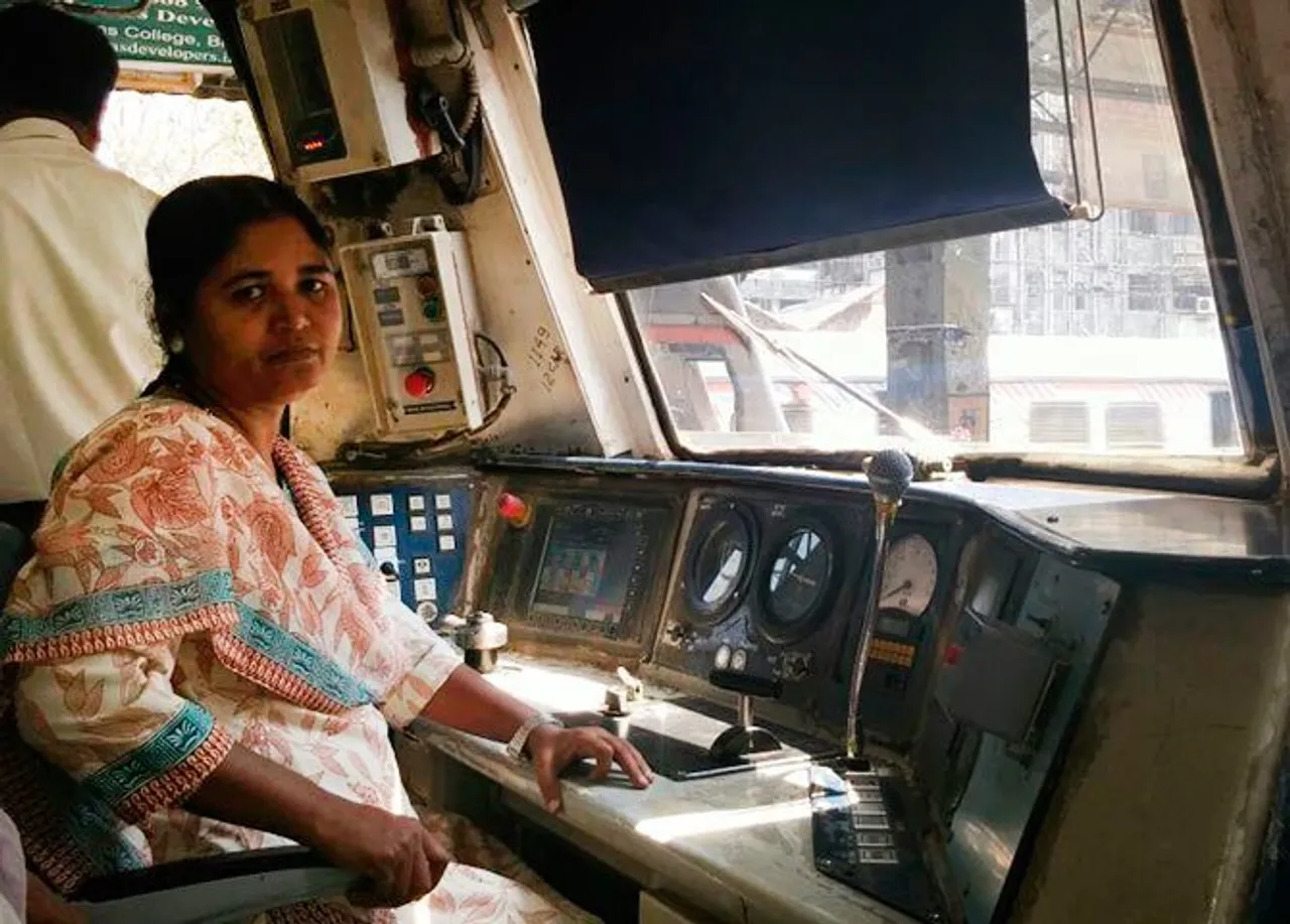 Meet The First Woman In Asia To Drive A Diesel Train