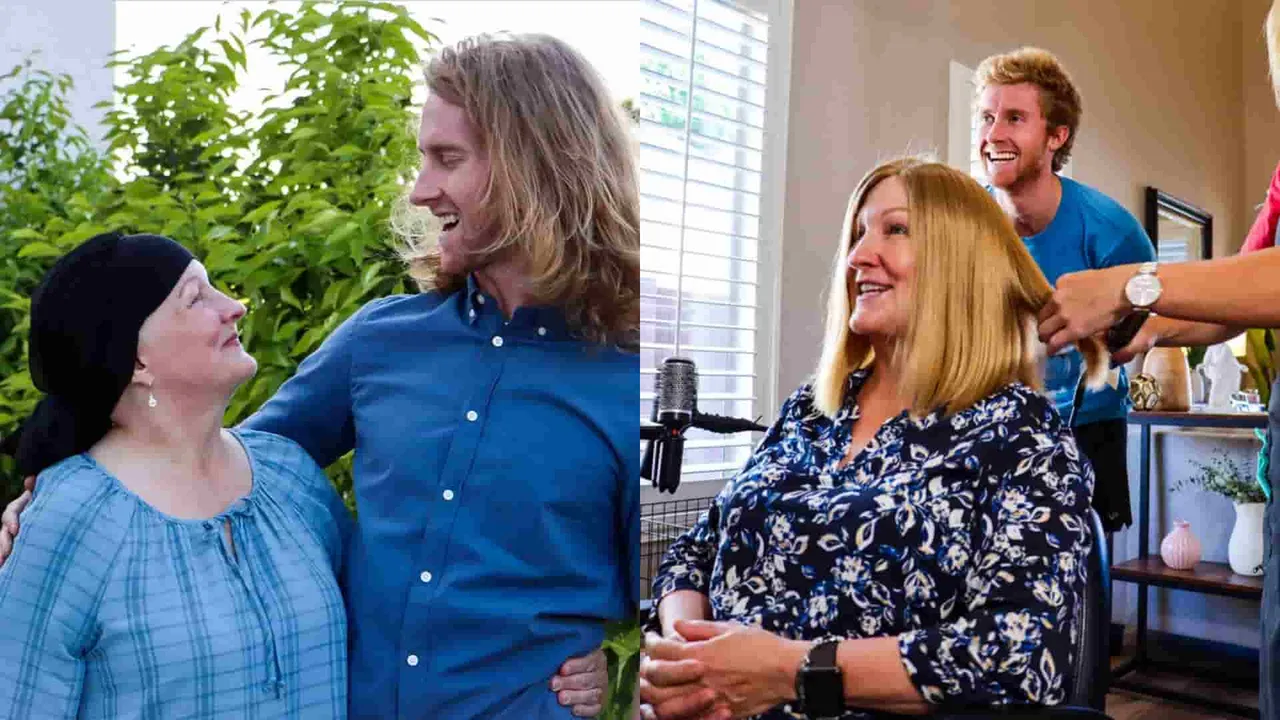 Man Grows Out Hair For Mother