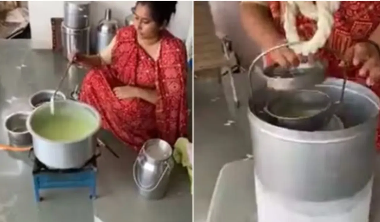 Anand Mahindra Shares Fascinating Video Of Woman Making Ice Cream Using A Fan