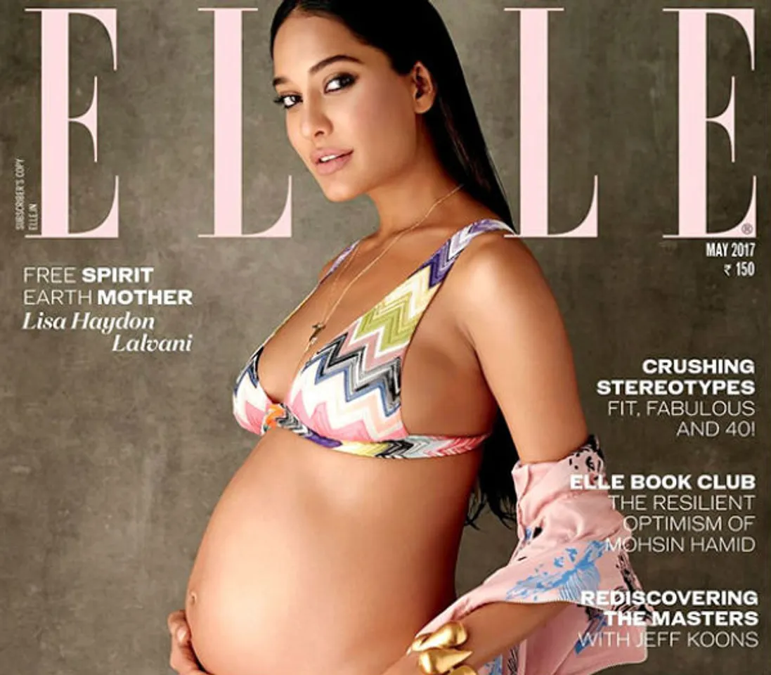 Lisa Haydon Flaunts Baby Bump In Mag Cover